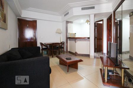 Sala de apartamento para alugar com 1 quarto, 40m² em Itaim Bibi, São Paulo