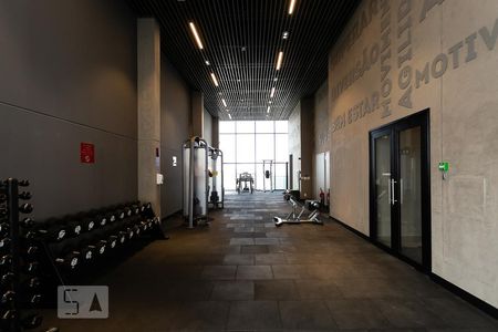 Apartamento para alugar com 35m², 1 quarto e 1 vaga Apartamento para alugar com 35m², 1 quarto e 1 vagaÁrea comum - Academia