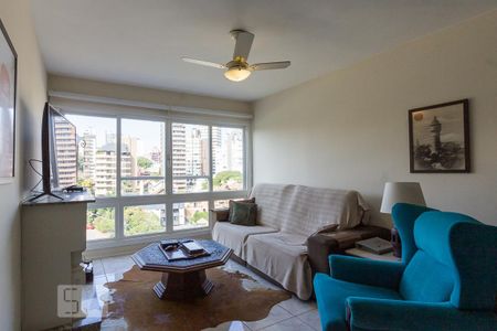 Sala de apartamento à venda com 3 quartos, 120m² em Petrópolis, Porto Alegre