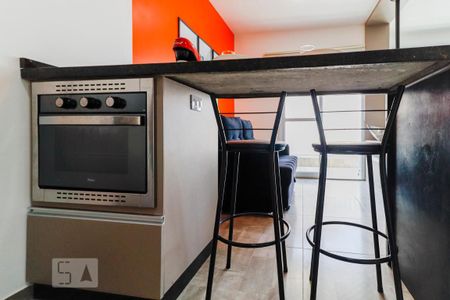 Studio à venda com 38m², 1 quarto e 1 vagaCozinha - Forno