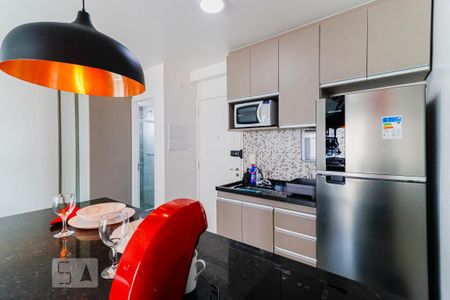 Studio à venda com 38m², 1 quarto e 1 vagaCozinha - Geladeira