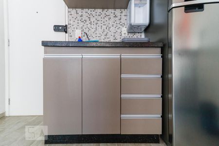 Studio à venda com 38m², 1 quarto e 1 vagaCozinha - Armário