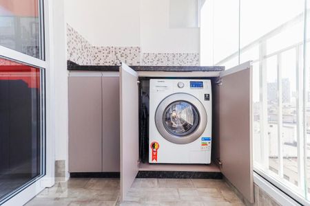 Studio à venda com 38m², 1 quarto e 1 vagaVaranda - Área de Serviço