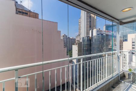 Studio à venda com 38m², 1 quarto e 1 vagaVaranda