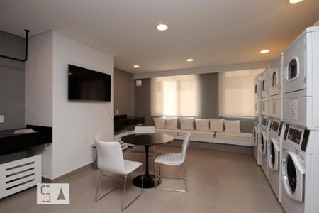 Studio à venda com 38m², 1 quarto e 1 vagaLavanderia