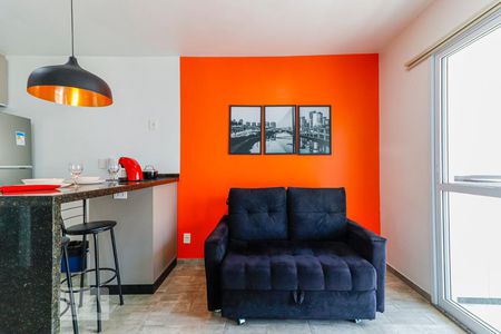 Studio - Sala de kitnet/studio à venda com 1 quarto, 38m² em República, São Paulo