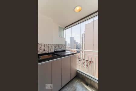 Studio à venda com 38m², 1 quarto e 1 vagaVaranda - Área de Serviço