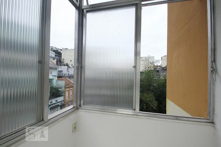 Varanda da Sala de apartamento à venda com 1 quarto, 46m² em Glória, Rio de Janeiro
