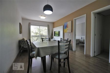 Sala de apartamento para alugar com 1 quarto, 59m² em Jardim Leonor, São Paulo