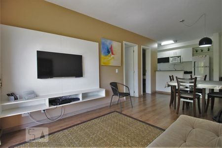 Sala de apartamento para alugar com 1 quarto, 59m² em Jardim Leonor, São Paulo