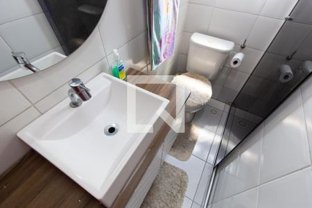 Casa de condomínio à venda com 78m², 2 quartos e 1 vagaBanheiro