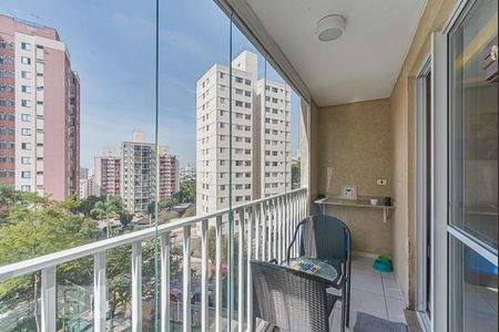 Sacada da Sala de apartamento à venda com 3 quartos, 69m² em Jardim Celeste, São Paulo