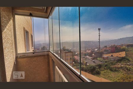 varanda de apartamento para alugar com 2 quartos, 58m² em Vila Falchi, Mauá