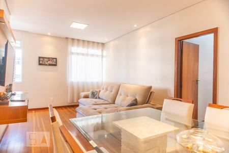 Sala de apartamento à venda com 3 quartos, 92m² em Estoril, Belo Horizonte