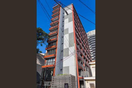 Studio para alugar com 20m², 1 quarto e sem vaga Studio para alugar com 20m², 1 quarto e sem vagaFachada