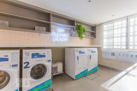 Studio para alugar com 20m², 1 quarto e sem vaga Studio para alugar com 20m², 1 quarto e sem vagaLavanderia