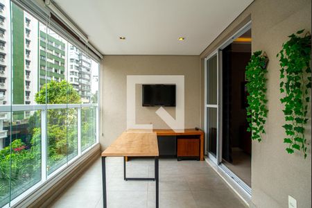 Apartamento para alugar com 64m², 2 quartos e 1 vagaVaranda da Sala e do quarto 2