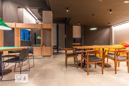 Studio à venda com 36m², 1 quarto e 1 vagaSala de Jogos