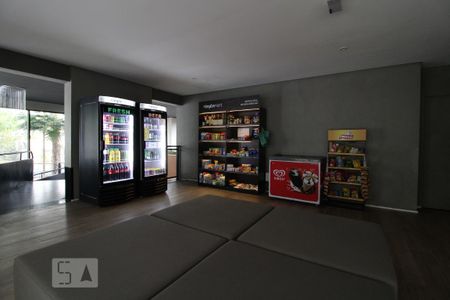 Área comum de kitnet/studio para alugar com 1 quarto, 35m² em Campo Belo, São Paulo