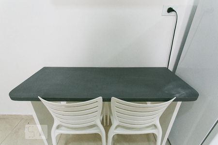 Studio - Mesa e Cadeiras de kitnet/studio para alugar com 1 quarto, 20m² em Belenzinho, São Paulo