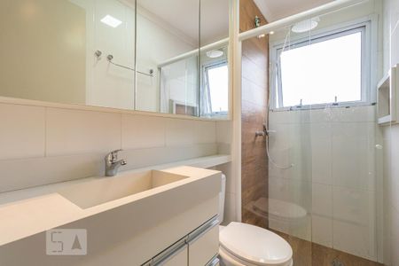 Apartamento para alugar com 64m², 2 quartos e 2 vagas Apartamento para alugar com 64m², 2 quartos e 2 vagasBanheiro da Suíte