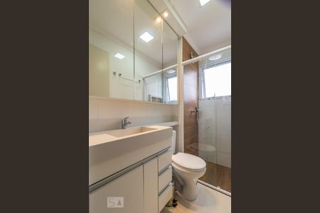 Apartamento para alugar com 64m², 2 quartos e 2 vagas Apartamento para alugar com 64m², 2 quartos e 2 vagasBanheiro da Suíte