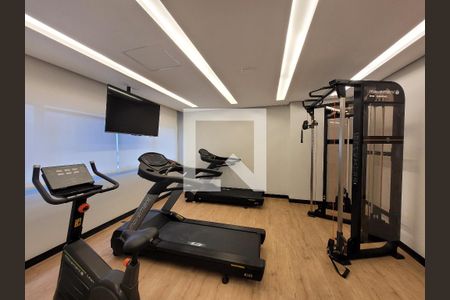 Área comum de kitnet/studio para alugar com 1 quarto, 21m² em Belenzinho, São Paulo