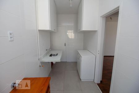 Cozinha - Armários de apartamento para alugar com 1 quarto, 45m² em Botafogo, Rio de Janeiro