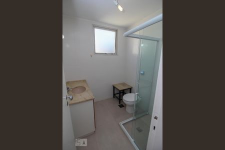 Banheiro Social de apartamento para alugar com 1 quarto, 45m² em Botafogo, Rio de Janeiro