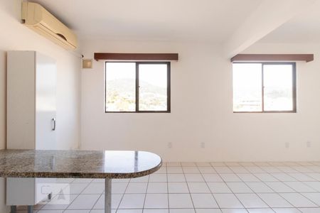 Sala/Cozinha de kitnet/studio para alugar com 1 quarto, 25m² em Itacorubi, Florianópolis