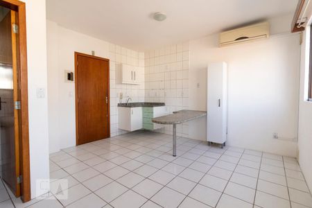 Sala/Cozinha de kitnet/studio para alugar com 1 quarto, 25m² em Itacorubi, Florianópolis