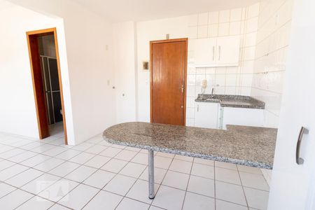 Sala/Cozinha de kitnet/studio para alugar com 1 quarto, 25m² em Itacorubi, Florianópolis