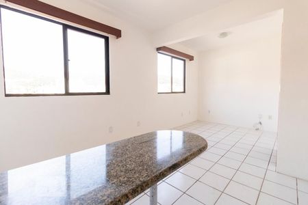 Sala/Cozinha de kitnet/studio para alugar com 1 quarto, 25m² em Itacorubi, Florianópolis