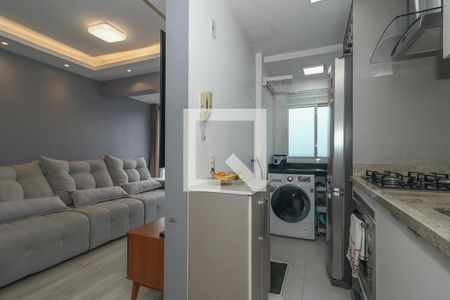 Cozinha de apartamento à venda com 2 quartos, 64m² em São Geraldo, Porto Alegre