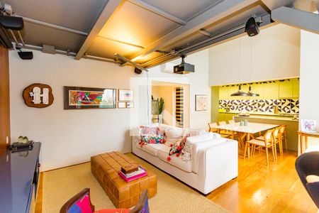 Sala de apartamento à venda com 3 quartos, 178m² em Brooklin Paulista, São Paulo