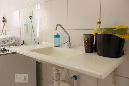 Apartamento para alugar com 42m², 2 quartos e 1 vagaDetalhe da cozinha
