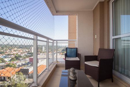 Varanda da Sala de apartamento para alugar com 2 quartos, 64m² em Vila Alexandria, São Paulo