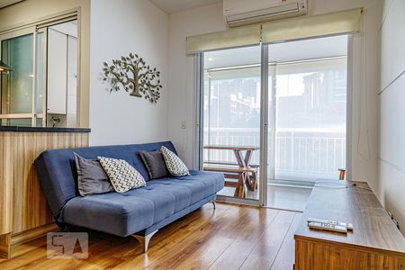 Sala de apartamento para alugar com 1 quarto, 56m² em Cerqueira César, São Paulo