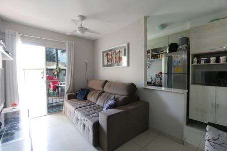 sala de apartamento à venda com 2 quartos, 52m² em Taquara, Rio de Janeiro