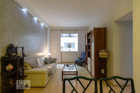 Sala de apartamento para alugar com 3 quartos, 100m² em Botafogo, Rio de Janeiro