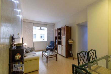 Sala de apartamento para alugar com 3 quartos, 100m² em Botafogo, Rio de Janeiro