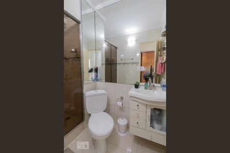 Banheiro de apartamento à venda com 2 quartos, 48m² em Lauzane Paulista, São Paulo