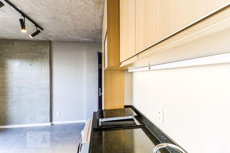 Cozinha de kitnet/studio à venda com 1 quarto, 32m² em Jardim Novo Santo Amaro, São Paulo