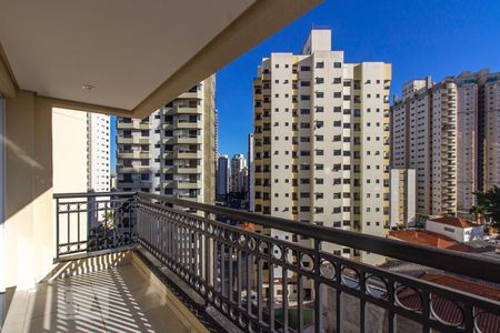 Varanda da Sala de apartamento para alugar com 1 quarto, 45m² em Vila Regente Feijó, São Paulo