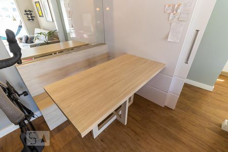 Sala - Mesa de jantar de apartamento à venda com 1 quarto, 45m² em Vila Lídia, Campinas