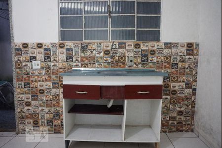 Sala/Cozinha de casa para alugar com 1 quarto, 35m² em Jr Cotinha, São Paulo