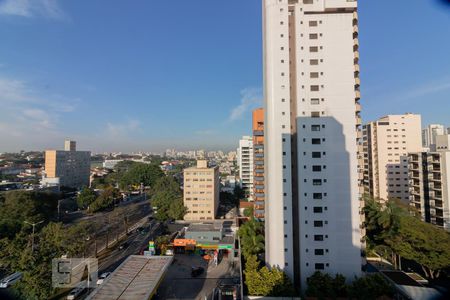 Vista Sala de apartamento para alugar com 1 quarto, 32m² em Planalto Paulista, São Paulo
