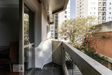 Varanda de apartamento para alugar com 1 quarto, 56m² em Vila Nova Conceição, São Paulo