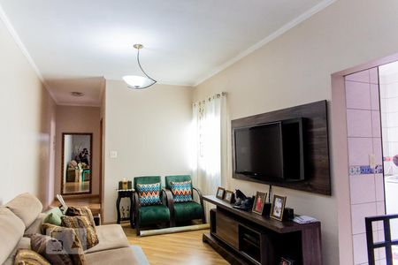 Sala de apartamento à venda com 3 quartos, 95m² em Vila Leopoldina, Santo André