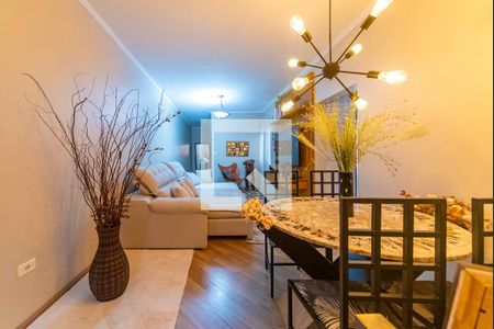 Sala de apartamento à venda com 3 quartos, 95m² em Vila Leopoldina, Santo André